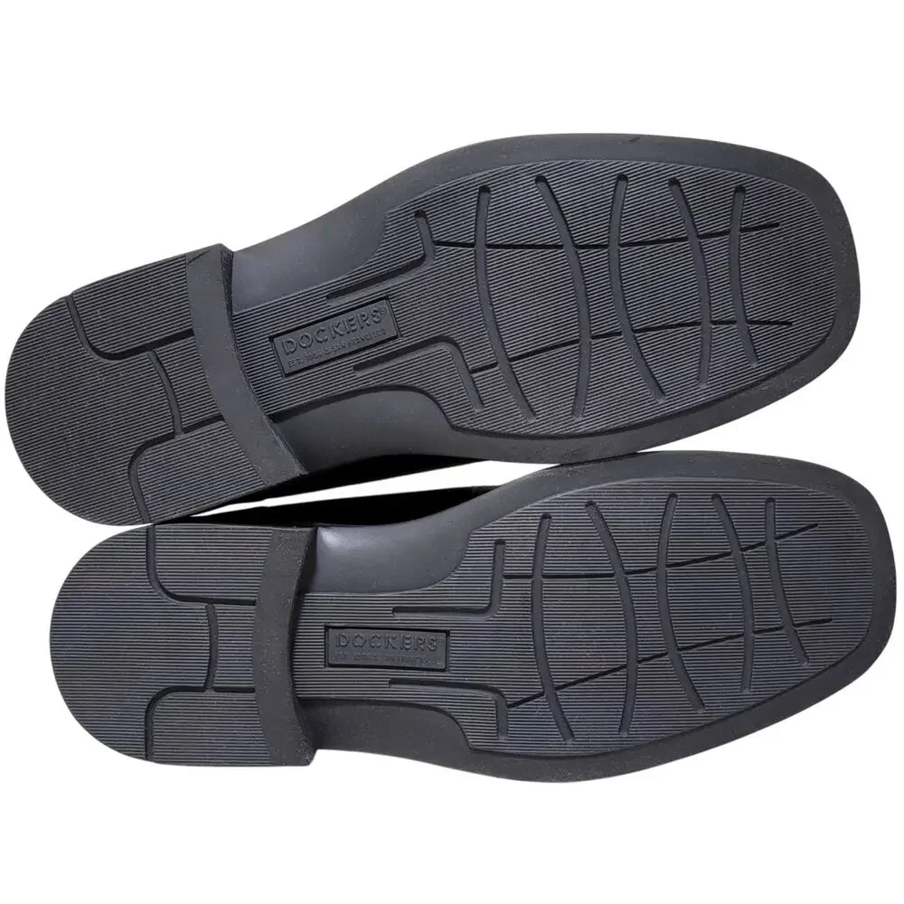 Dockers Men Proposal Bicycle Toe Slip On Dress Loafers Size US 7M Black Leather